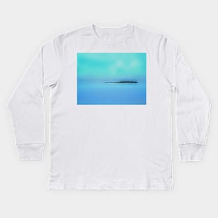 Island in the Sky Kids Long Sleeve T-Shirt